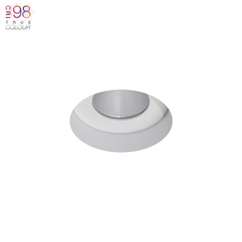 Image of Eiger 1-R Round IP65 Fixed Plaster In LED Downlight