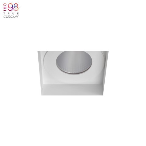 Image of Eiger 1-S Square IP65 Fixed Plaster In LED Downlight