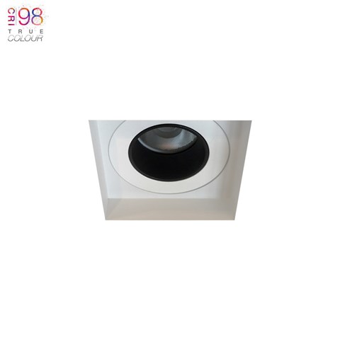 Image of Andes 1-S Square IP65 Fixed Plaster In LED Downlight
