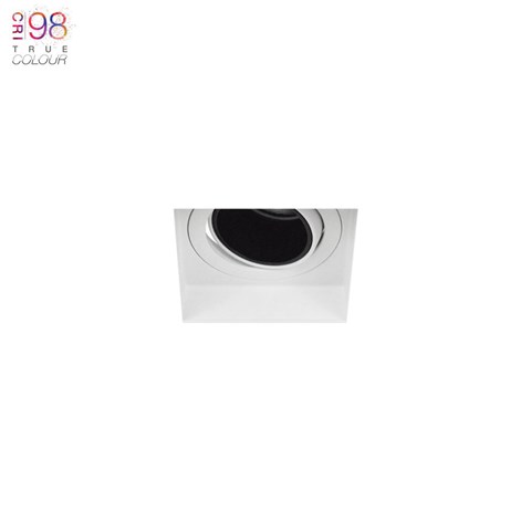 Image of Andes Mini 1-S Square Adjustable Plaster In LED Downlight